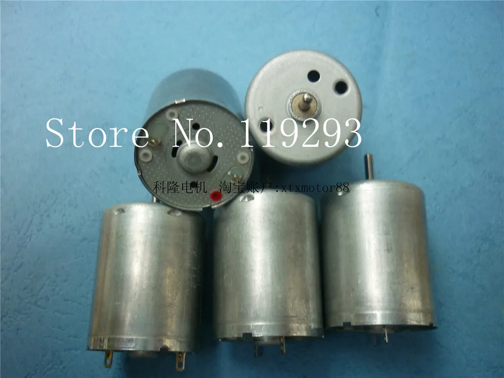 [JOY] [-] RF-370 Подвернутый микро-мотор, модель самолета, пенопластовая машина выделенный мотор- 20 шт./лот