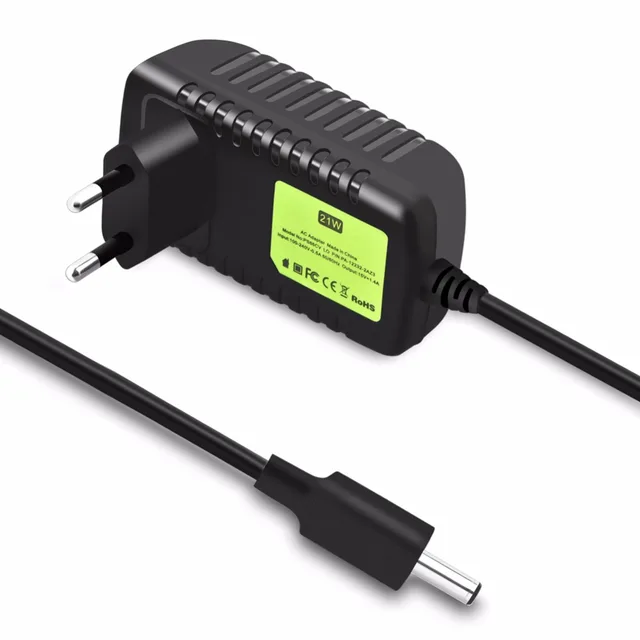 Special Price itian Power Adapter 100-240V 15V 1.4A 21W EU US Plug With Charing Cable 2.1M for Echo / Fire TV /Echo Show 