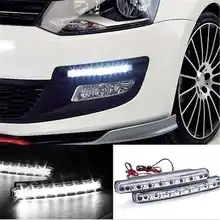 New Arrival 2Pcs Universal DRL LED font b Daytime b font font b Running b font