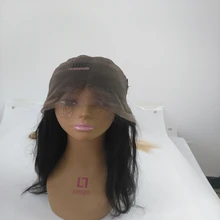 Factory wholesale full lace human hair wig overnight delivery virgin brazilian hair full lace wig silky straight