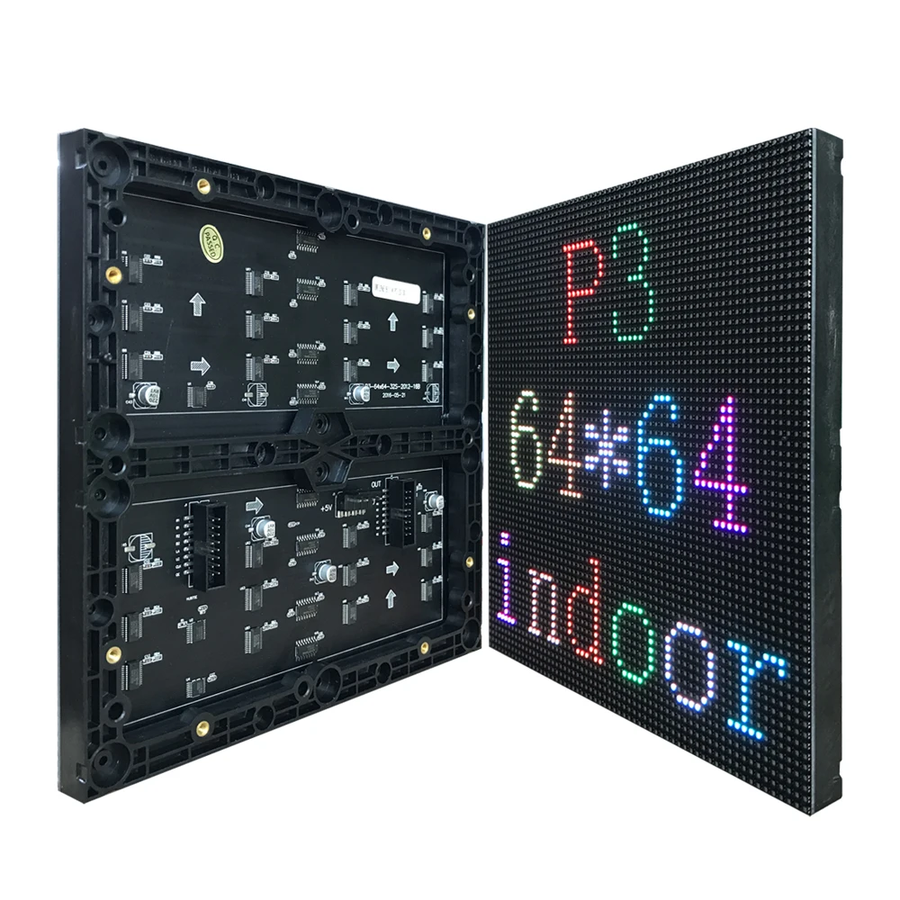 P3 SMD2121 RGB полноцветный светодиодный модуль дисплея ная панель 1/32 сканирование