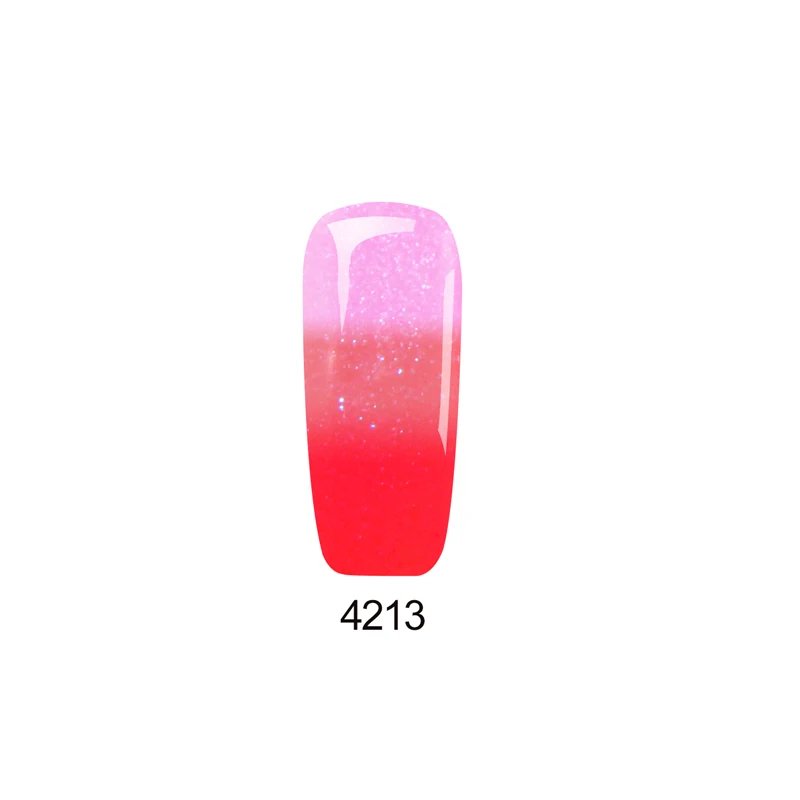 Docaty УФ-гель для ногтей 7 мл изменение температуры цвет геллак Полупостоянный праймер для ногтей замочить от светодиодный гель лак для ногтей - Цвет: 4213
