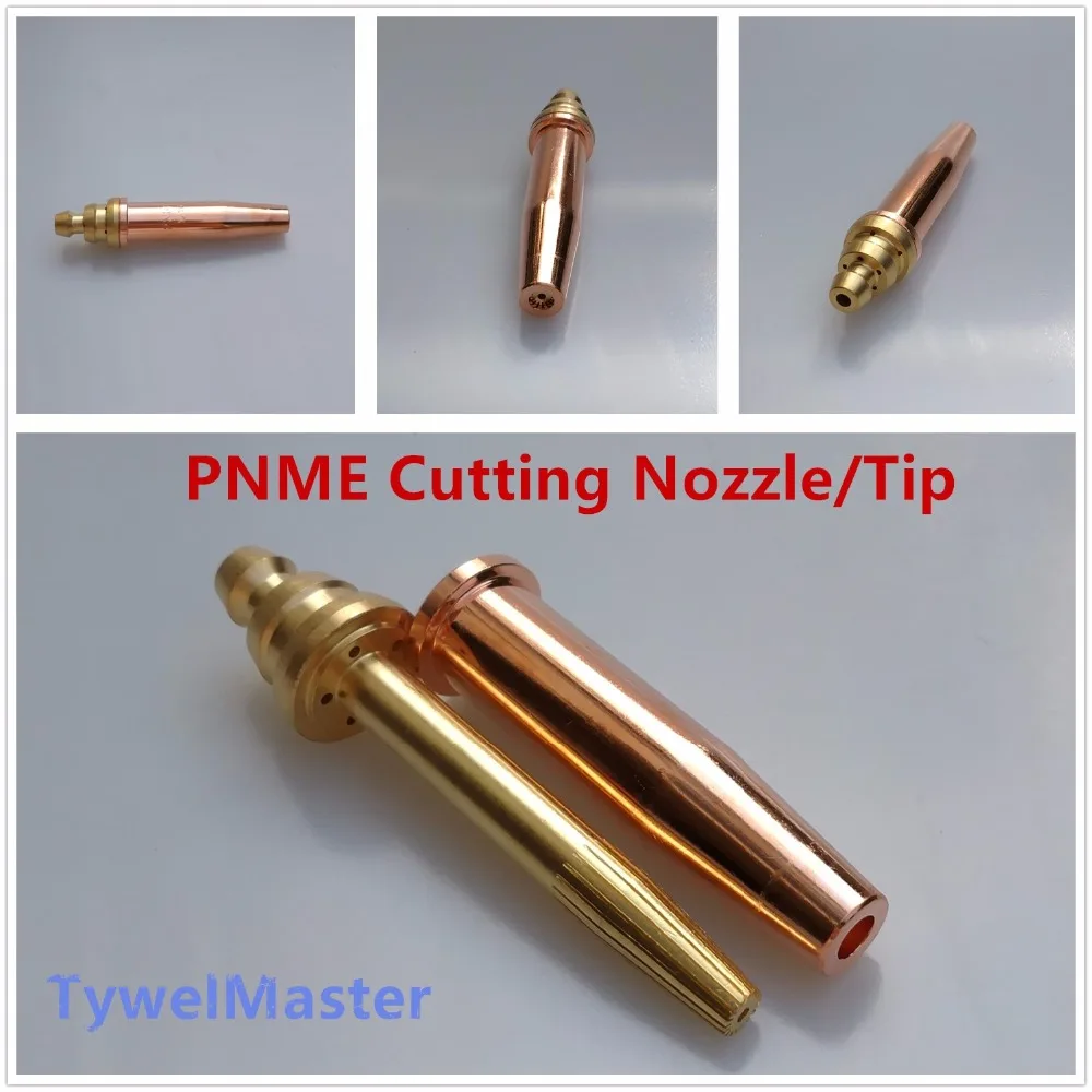 10pcs PNME Gas Cutting Nozzles/Tips Size 1/32" to 1/8" for option