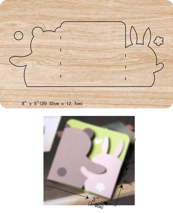 

New wooden dies cutting dies for scrapbooking Multiple sizes V-3650