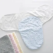 Детский конверт пеленка супер мягкий пузырьковый кокон одеяла 2 слоя новорожденный спальный мешок постельные принадлежности муслиновая пеленка спальный мешок