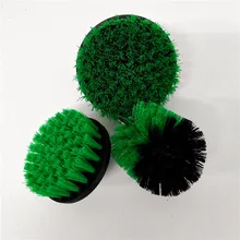3 шт./набор ручных инструментов зеленая насадка в виде щетки мощное сверло щетка Чистая щетка используется на электрической дрели для ковра
