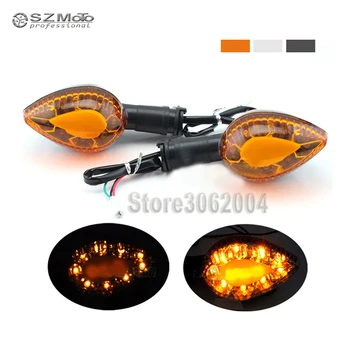 

For YAMAHA WR250X WR250R YBR125 YBR250 FZ16 V-MAX 1700 Motorcycle Front/Rear LED Turn Signal Indicator Light Blinker Lamp