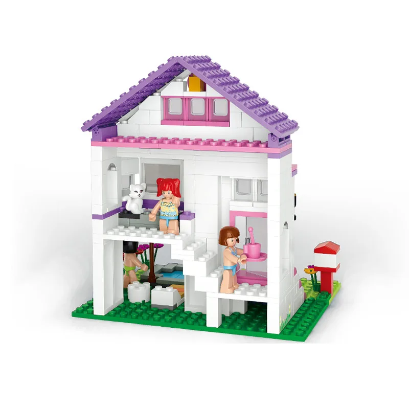 0532 291pcs Girl's Dream Constructor Model Kit Blocks Compatible LEGO Bricks Toys for Boys Girls Children Modeling
