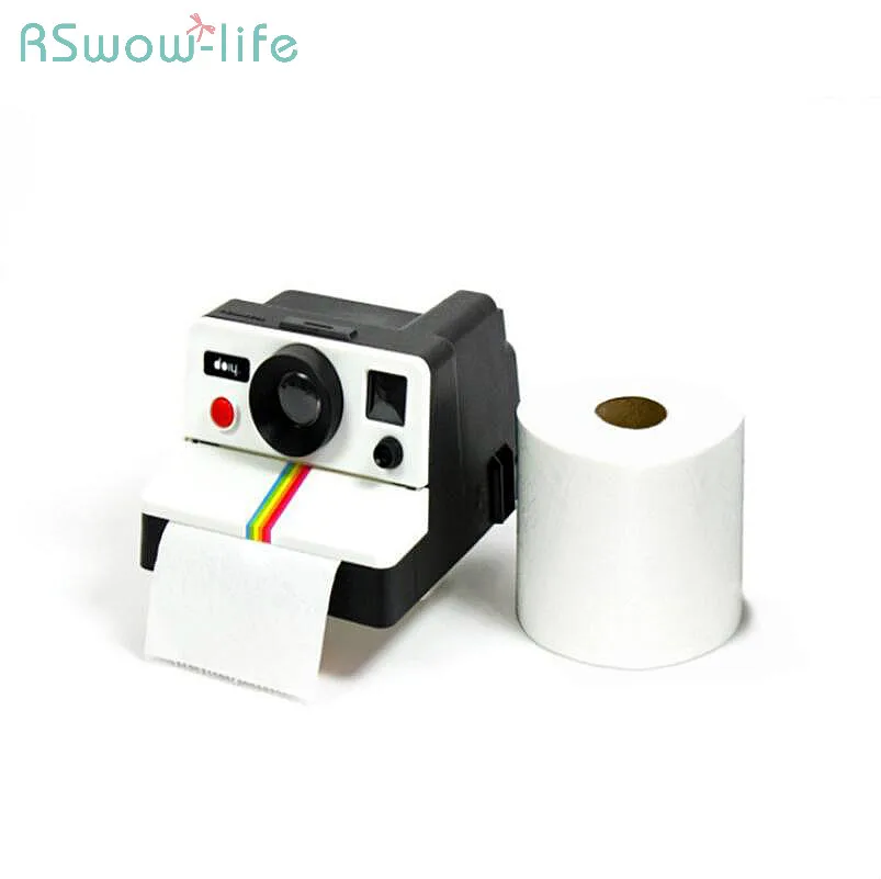Creative Retro Camera Paper Towel Box Household Car Seat Type Carton Drawing Tissues Holder Tissue Box Roll Paper Contianer Case