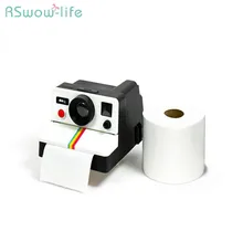 Creative Retro Camera Paper Towel Box Household Car Seat Type Carton Drawing Tissues Holder Tissue Box Roll Paper Contianer Case
