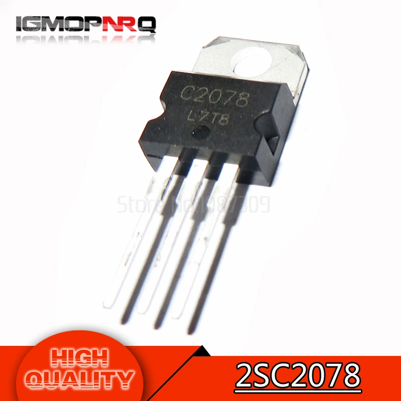 

10pcs free shipping C2078 2SC2078 3A 80V NPN high frequency transistor channel New original