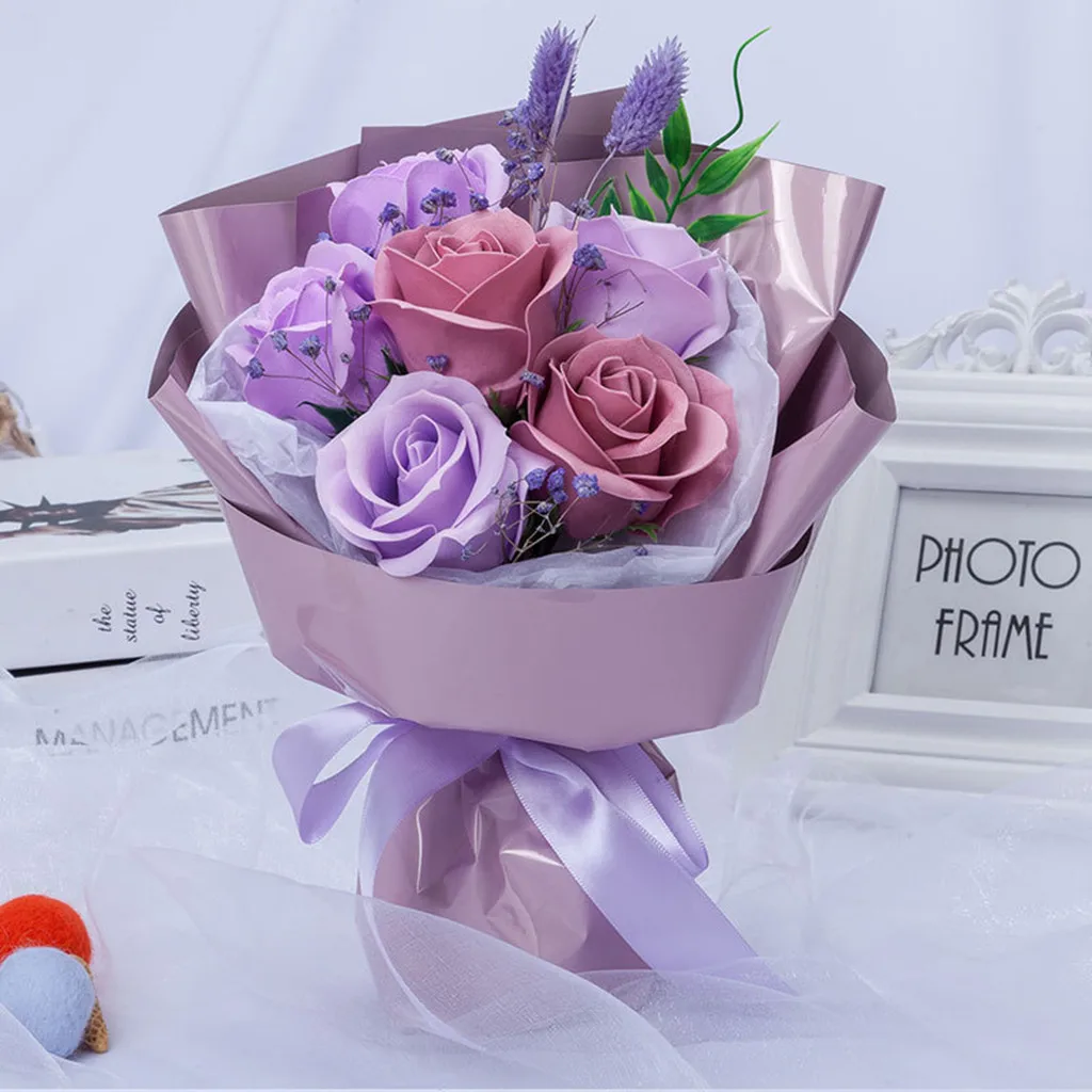 Korean Flower Wrapping Paper
 6 Color Korean Flower Wrapping Paper Roll Transparent Florist Bouquet