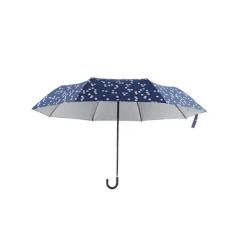 

Folding Umbrella Change Colour Coloured Tidbit/silver Colloid Printed Banana Sunny And Rainy Day Ultraviolet-proof
