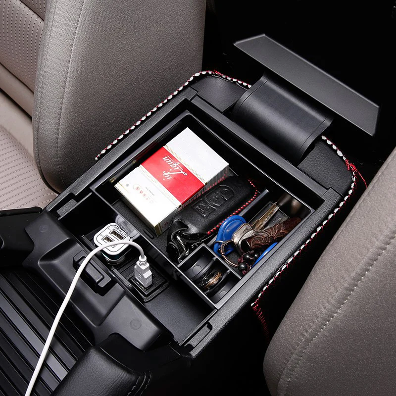 Car Armrest Secondary Storage Pallet Container Holder Glove Box Tray For Mazda 6 Atenza GJ 2013-2015
