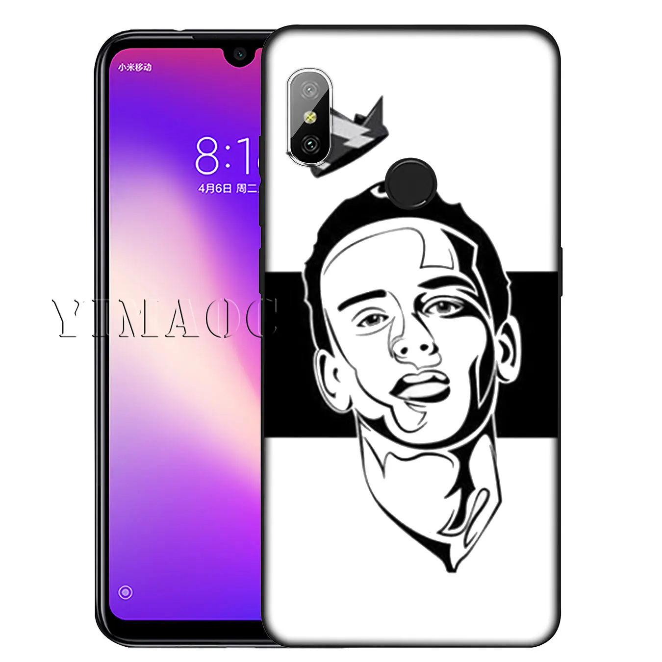YIMAOC Logic pop Мягкий силиконовый чехол для телефона Xiaomi Redmi K30 K20 8A 7A 6A 5A S2 GO Note 8 8T 7 5 6 Pro