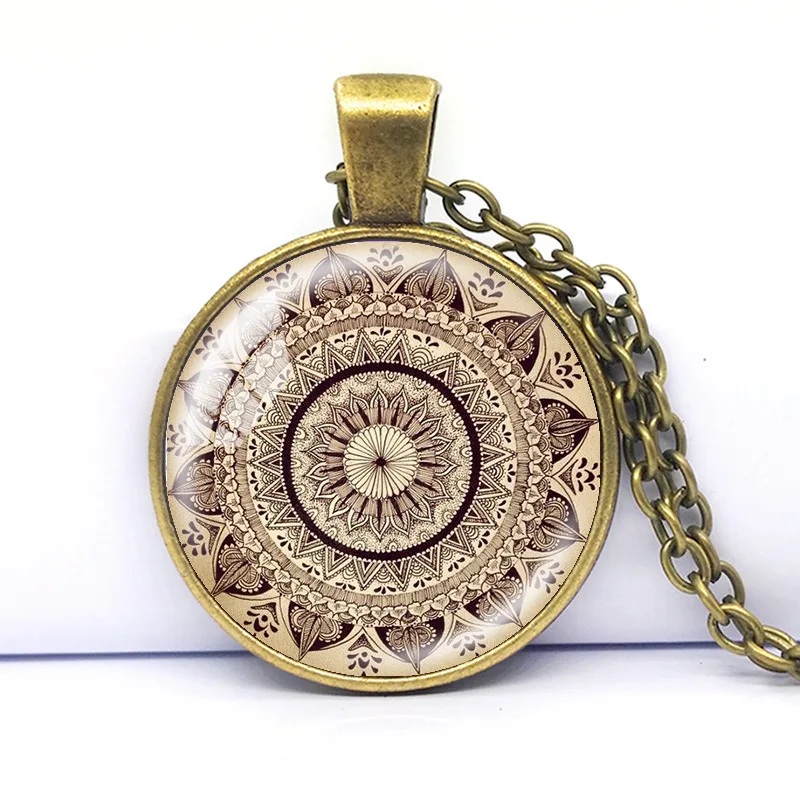 Женское Винтажное колье чокер Collares с мандалой ювелирное изделие 2017|art fence|jewelry