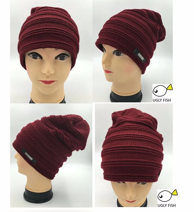 Beanie женские шапочки зимняя шапка мужская женская зимняя шапка для мужчин женские зимние трикотажные шапки Рождественский головной убор