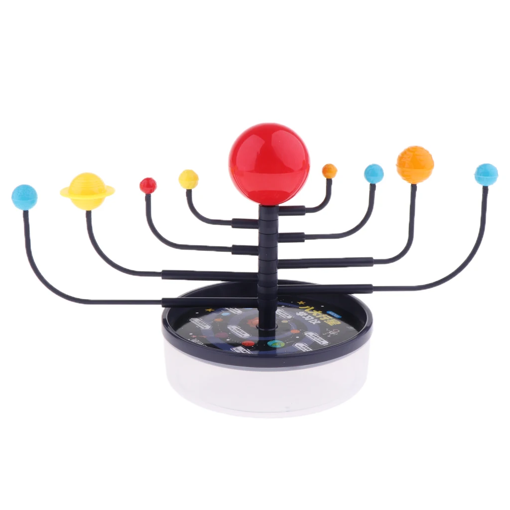 

Simulation Solar System 9 Celestial Model Kit Kids Astronomic Learning Toy