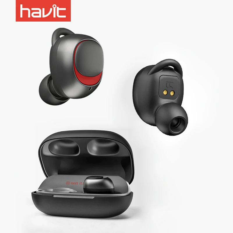 

TWS Mini Wireless Earbuds Bluetooth 5.0 in ear wireless headphone IPX5 Waterproof with 2200mAh power bank Headset handsfree call