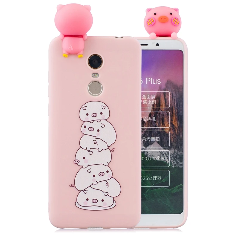 Etui Xiaomi Redmi 5 Plus Case Cover on Xiomi Redmi 5 3D Cartoon Panda Pig Unicorn Silicon Case for Xiaomi Redmi 5 Plus Case Capa Etui Xiaomi Redmi 5 Plus Case Cover on Xiomi Redmi 5 3D Cartoon Panda Pig Unicorn Silicon Case for Xiaomi Redmi 5 Plus Case Capa