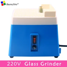 Небольшой размер многофункционального шлифовальное устройство для стекла, мини-шлифовальный станок, DIY мозаика хобби оборудование керамика miliflori staind