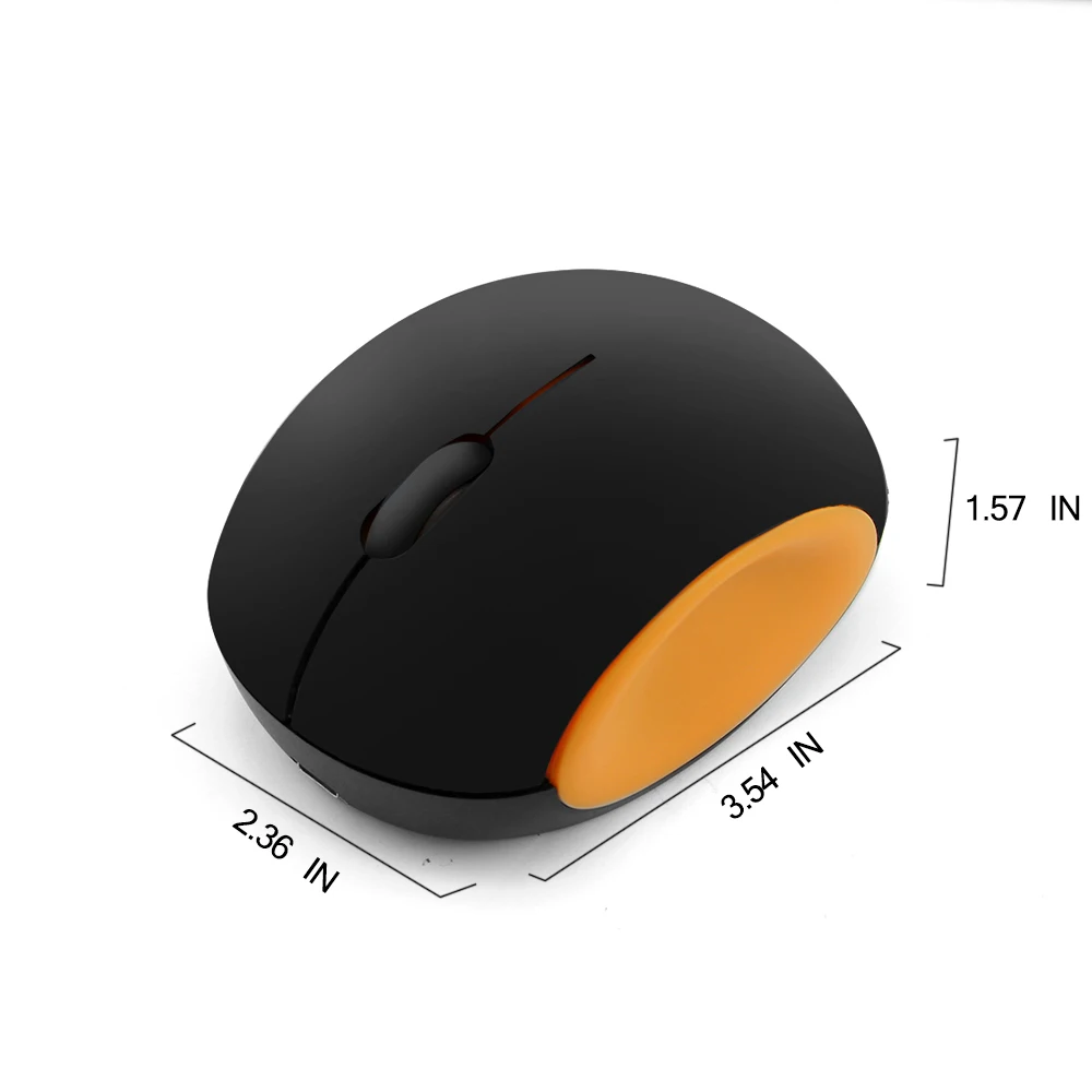 CHYI мини беспроводная мышь 2,4 ГГц в форме булочек, бесшумные компьютерные мыши 1600 dpi, оптическая перезаряжаемая Бесшумная 3D мышь для ПК и ноутбука