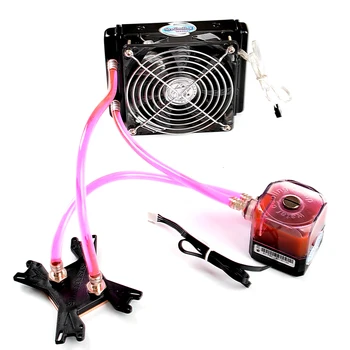 

Syscooling DIY Water Cooling kits CPU Intel AMD Xeon Copper & Aluminum radiator!!!