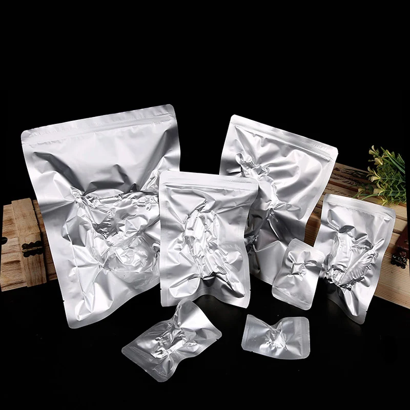400pcs/lots 3.5"*5.1"(9cm*13cm) High Quality Al Foil Plastic Packaging