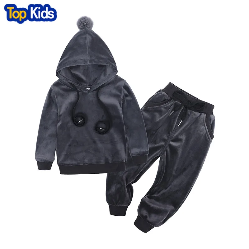 

MB496Kids Clothes Sets Long Sleeve Toddler Boy Outfits Suits Children Clothing Costume Kid Sport Suits Cotton Girls Clothes Sets