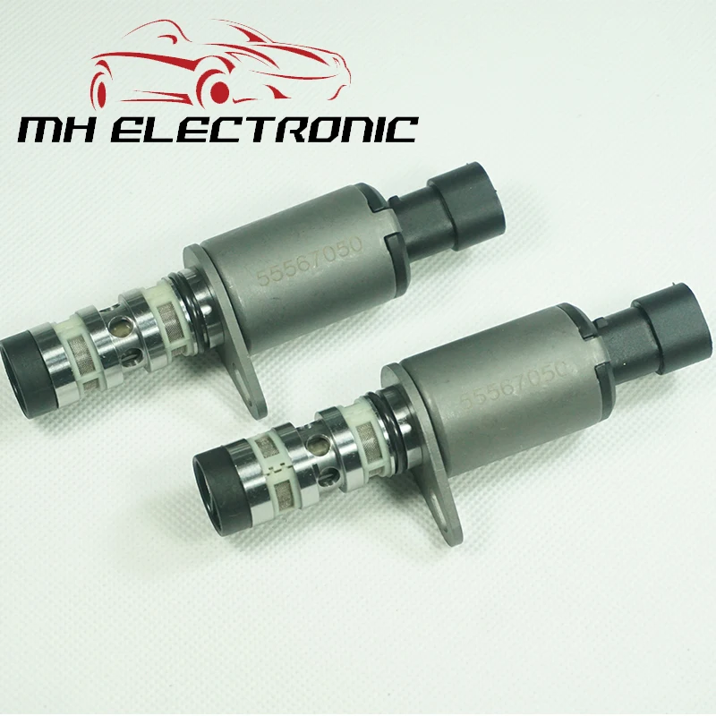 

MH Electronic 2pcs/lot for OPEL ZAFIRA VAUXHALL ASTRA INSIGNIA CHEVROLET CRUZE SONIC Valve Variable Timing Solenoid 55567050 VVT