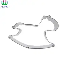 Игрушки помадка торт печенье формы для выпечки, большая деревянная форма лошади украшения торта помадка резаки инструменты, прямые продажи