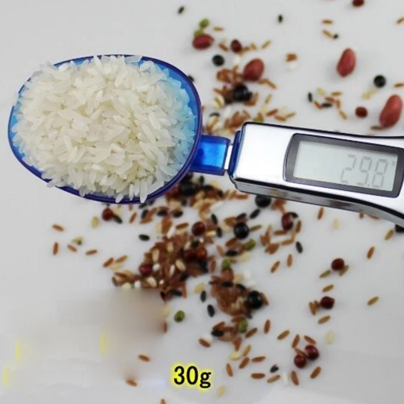200 г/300 г/500 г/0 1 г Портативный ЖК цифровой кухонный мерная ложка весы Gram