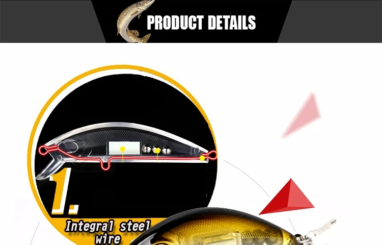 fishing lure minnow 12g01