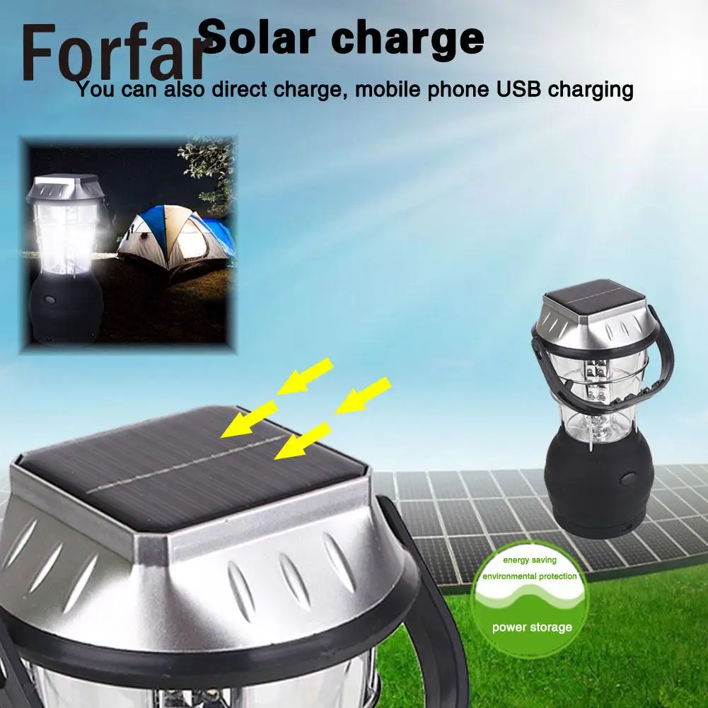 Buy Lantern Durable Hiking DC12V Solar Camping Light