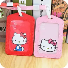 2 Шт./Много. Kawaii Мультфильм Котенок Кошка Висит Автобус Карта Покрытия. School Job Id Card Holder. карты Украшения