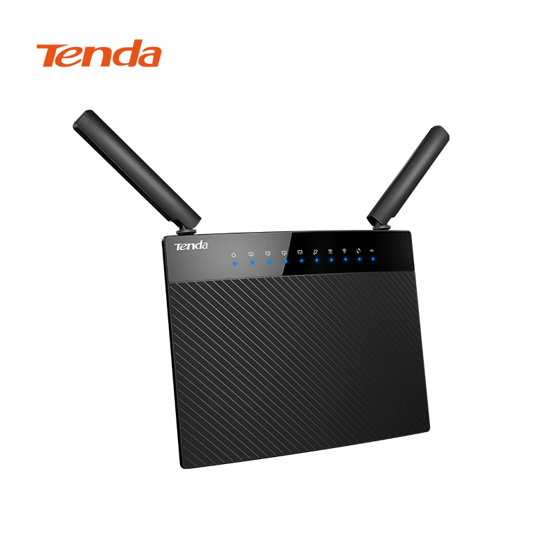 

Tenda router 4g AC9 Lite AC1200 Router 2.4GHz\5GHz Dual-Band Wifi Repeater 5 Gigabits Ports Wireless Router Strong signal