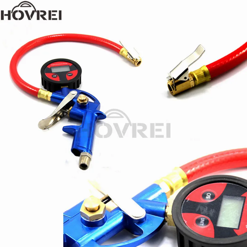 

Car Truck Digital Air Tire Pressure Inflator Gauge LCD Display Dial Meter Vehicle Tester Tyre Inflation Gun Monitoring Tool