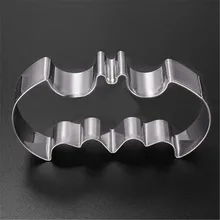 Бэтмен формы торт пирожные с глазурью печенье резак форма домашняя кухня приспособления для выпечки тортов жаропрочная посуда Cookie Формочки инструменты