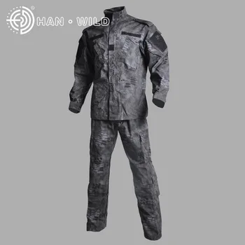 

Tactical Camo Jacket+Pants Hunting Clothes Ghillie Suit Army Uniform Woodland Military Airsoft Digital Desert Camouflage Uniform