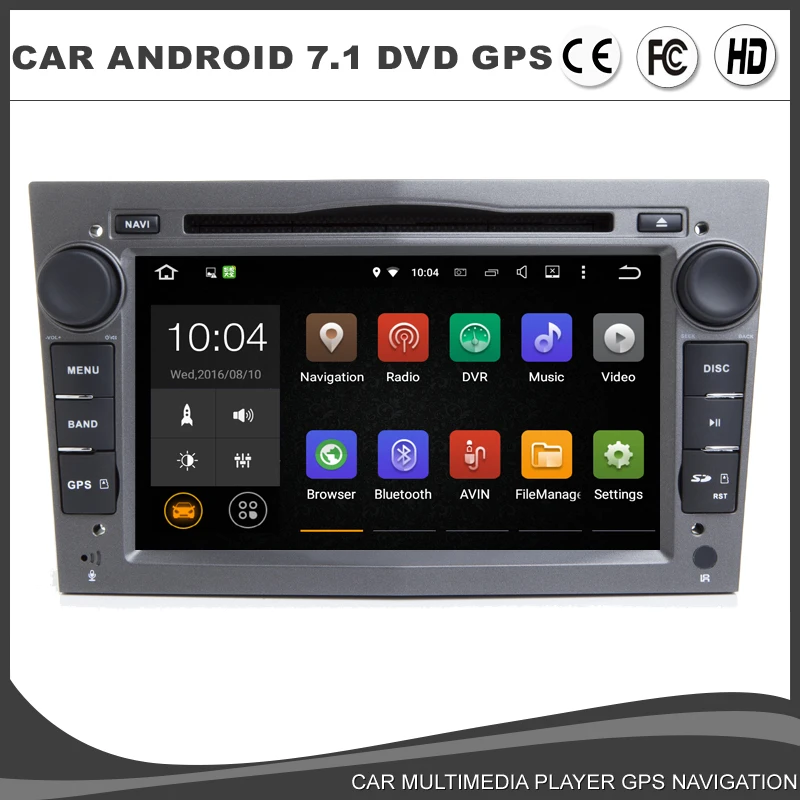 cheap Car Android 7.1.1 DVD GPS Player For Toyota Corolla Yaris Corolla Camry FJ Cruiser RAV4 Radio BT Mirror Link Wifi Map RK3188 DVR