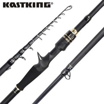 

KastKing Blackhawk II Ultralight Carbon Fishing Rod M, MH Power Spinning Casting Telescopic Rod 1.98-2.44m for Lake Fishing