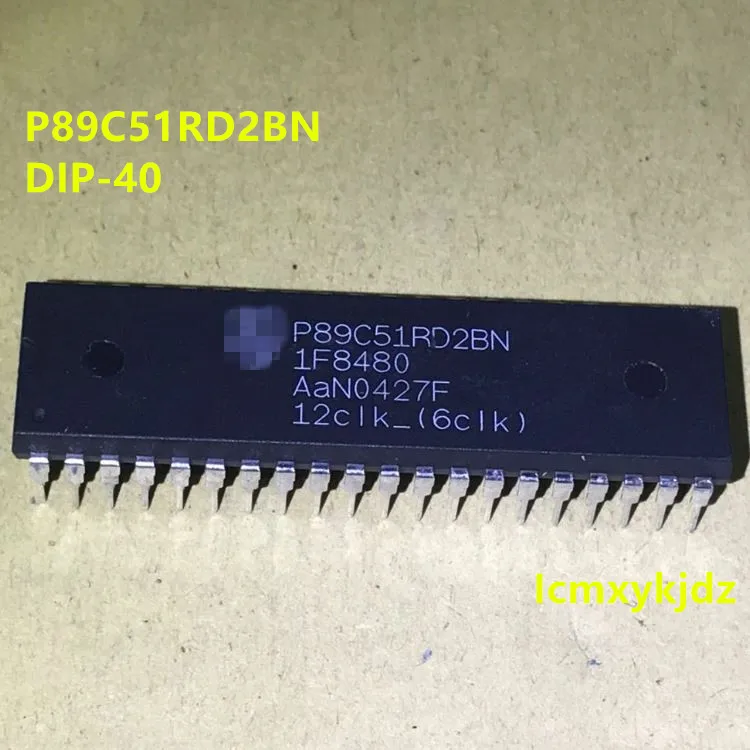

2 шт./лот, P89C51RD2BN 89C51 DIP-40, новый оригинальный продукт, бесплатная доставка, быстрая доставка