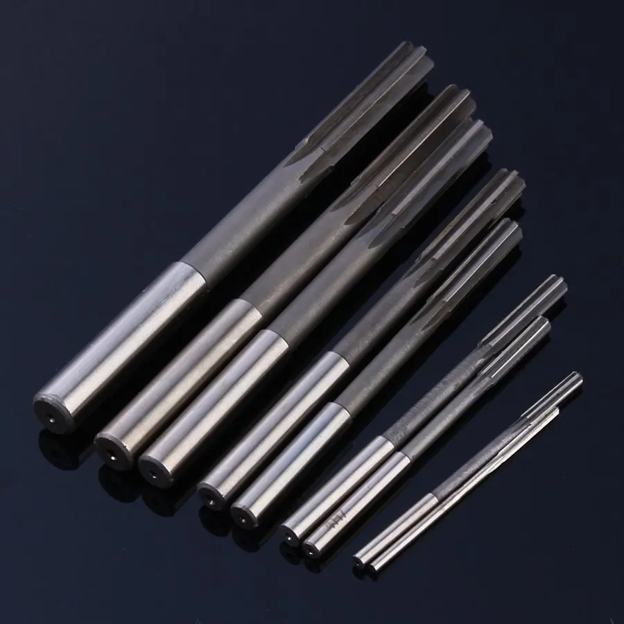 9 Pcs/ Lot 2 10mm HSS Reamer Machine HSS Straight Shank Milling Reamer