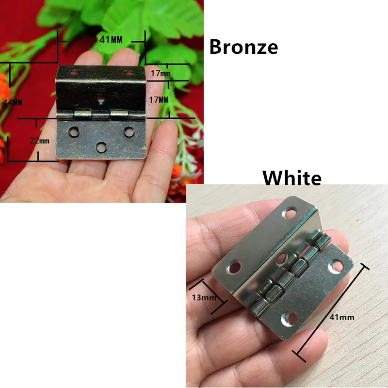 Chinese Door Luggage Hinge,Double Hinge Decor,Furniture Decoration,Antique Vintage Old