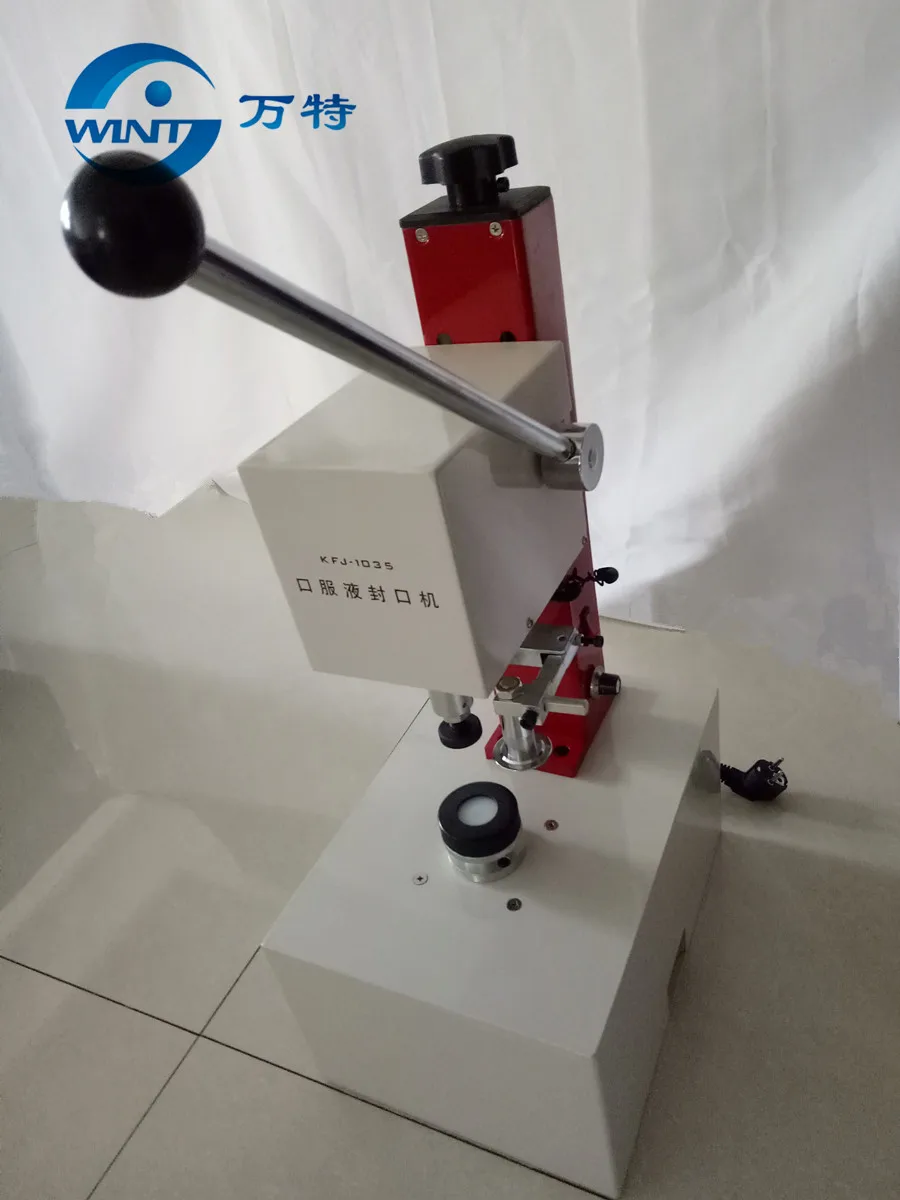 

10-35mm penicillin bottle capper, Antibiotics bottle Crimper,perfume oral liquid solution electric capping machine