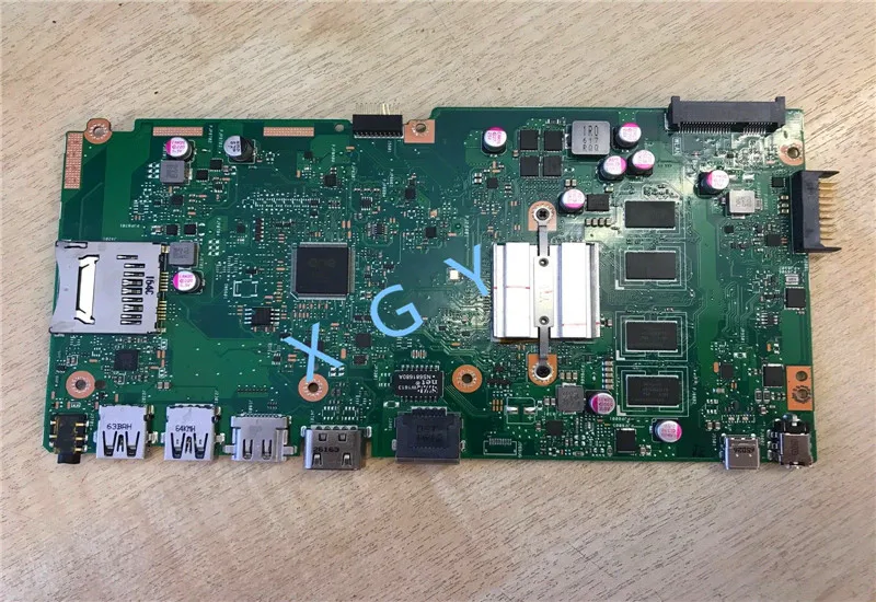 Материнская плата для ноутбука Asus X540 X540S X540SA материнская 60NB0B30-MB1030 DDR3L N3050 CPU 100% ТЕСТ