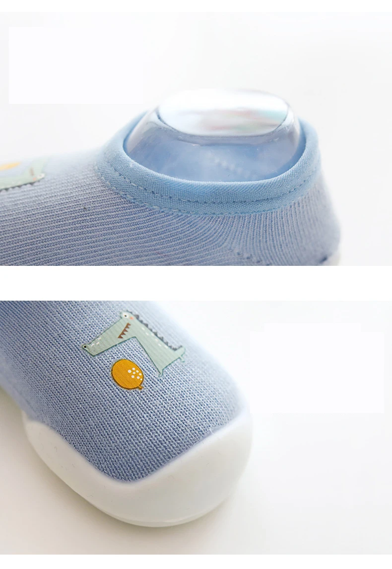 Новые летние детские носки для первых шагов, Bebe, носки-тапочки с резиновой подошвой для малышей, домашняя обувь для детей