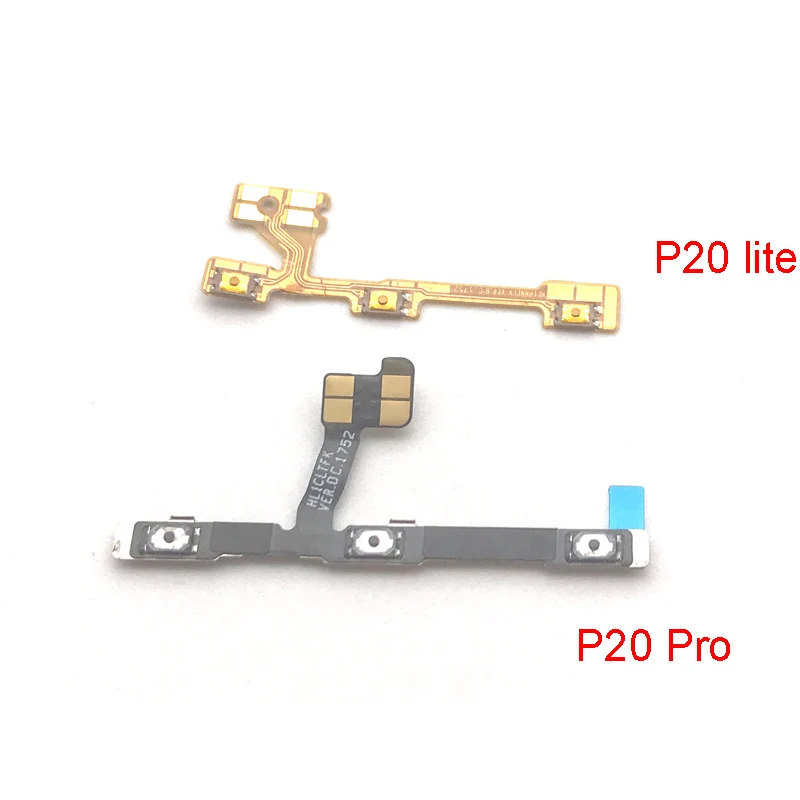 

New For Huawei P20 lite Pro Power On Off Side Button Volume Strip Flex Cable Ribbon Replacement Parts