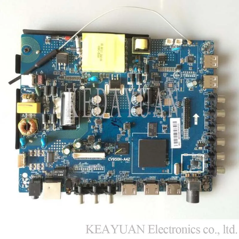

free shipping new and original CV950H-A42 Quad-core android smart WiFi LCD TV motherboard.