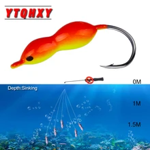 YTQHXY 5 шт. джиг рыболовные крючки 2,5 г 5 г морской крючок из нержавеющей стали Качество Колючая свинцовая приманка рыболовные аксессуары снасти WQ522